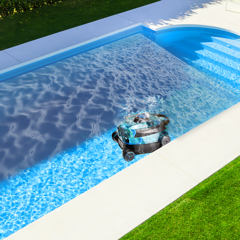 Fully Automatic Wireless Pool Cleaning Robot