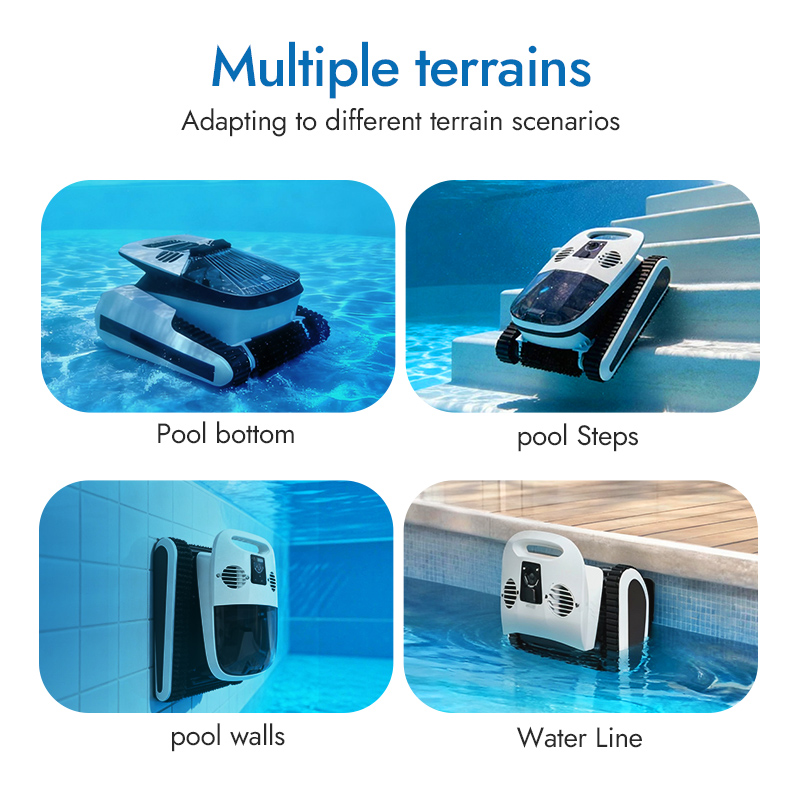 Pool Cleaning Cordless Robot